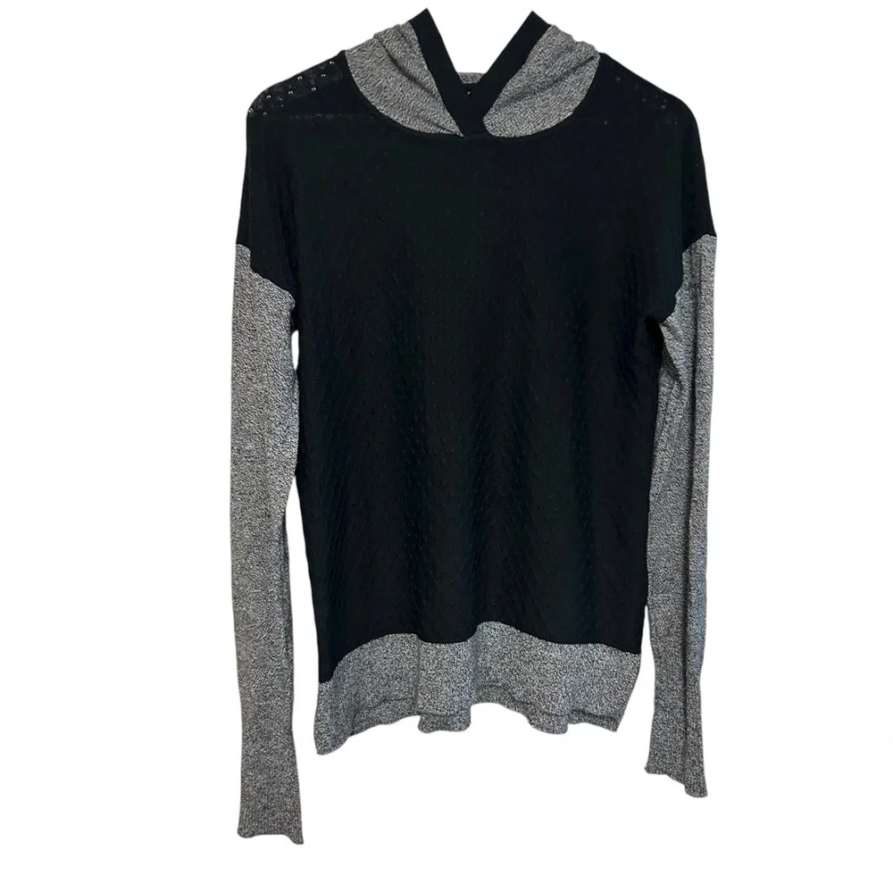 SMARTWOOL S SHADOW PINE HOODIE SWEATER wool blend lightweight outdoors casual - Picture 3 of 16